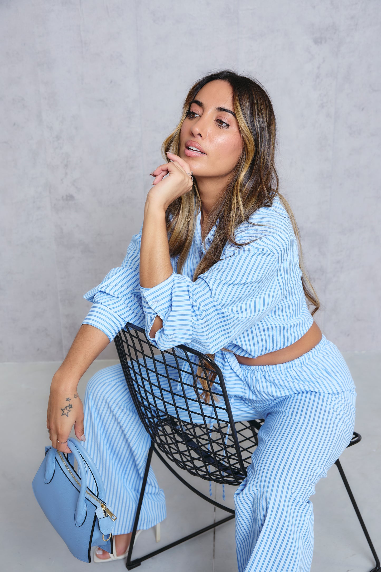 Conjunto “Striped Chic”