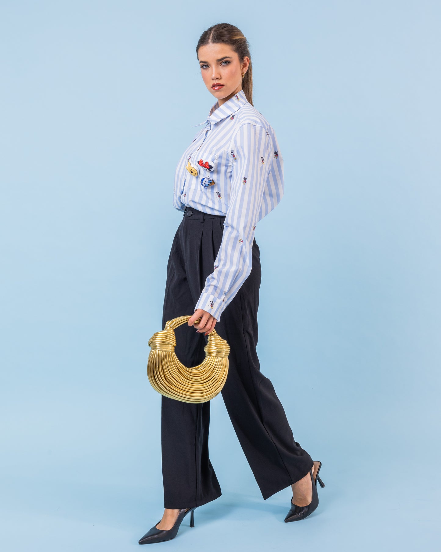 Calça Tailored Chic