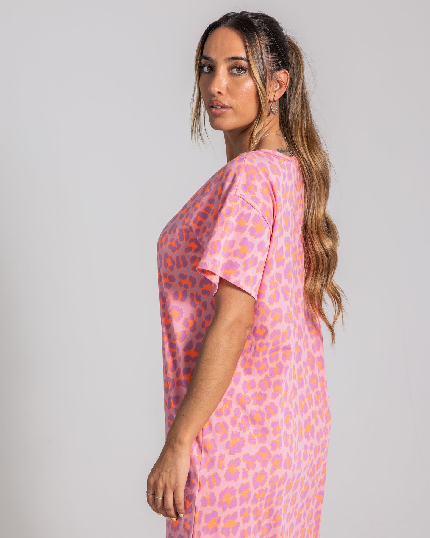 Vestido Neon Safari