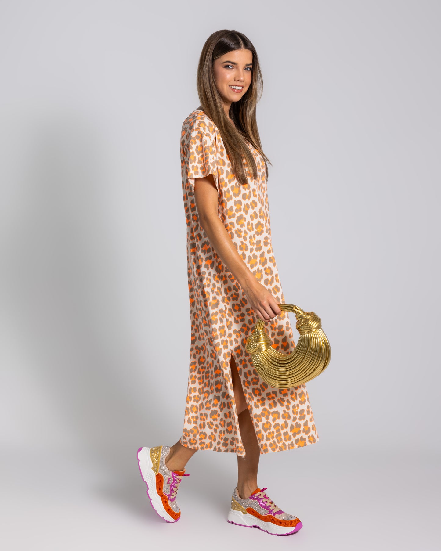 Vestido Neon Safari