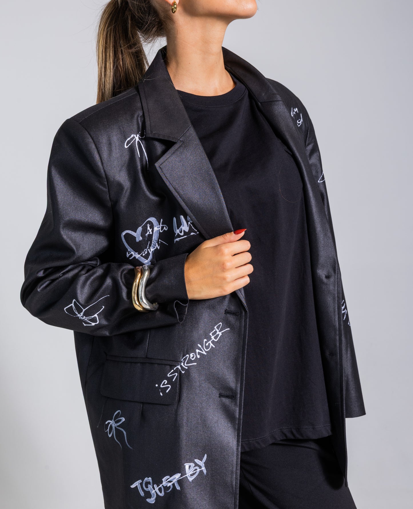 Blazer Statement Shine