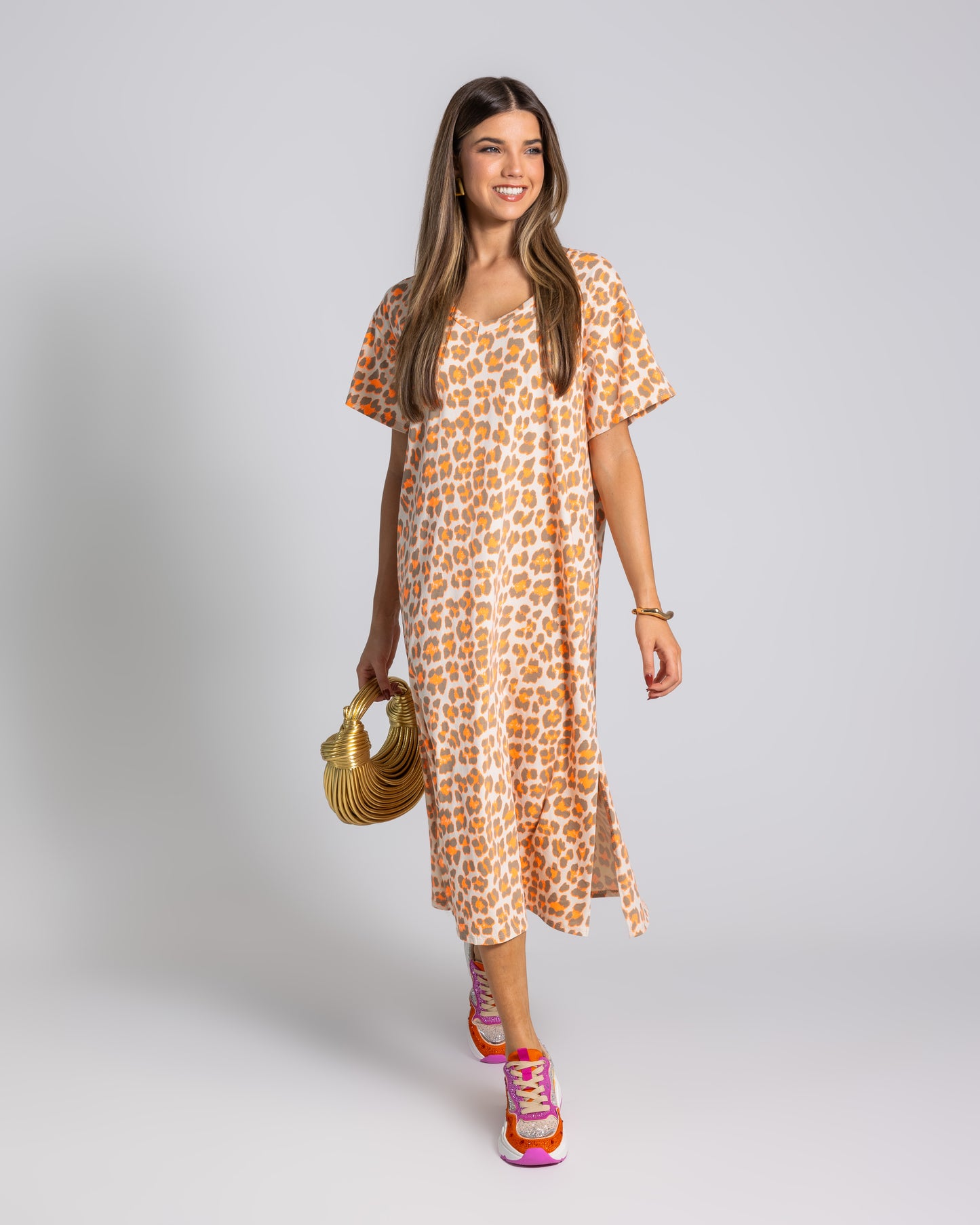 Vestido Neon Safari