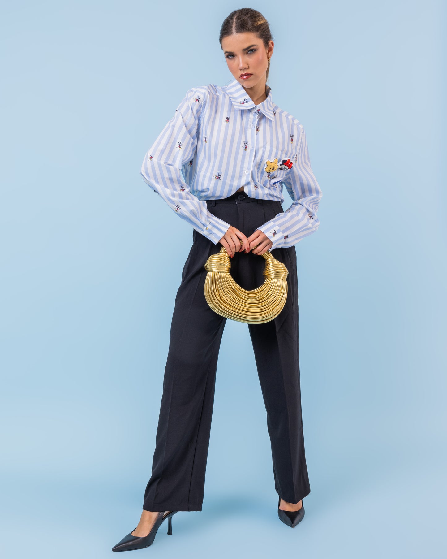 Calça Tailored Chic