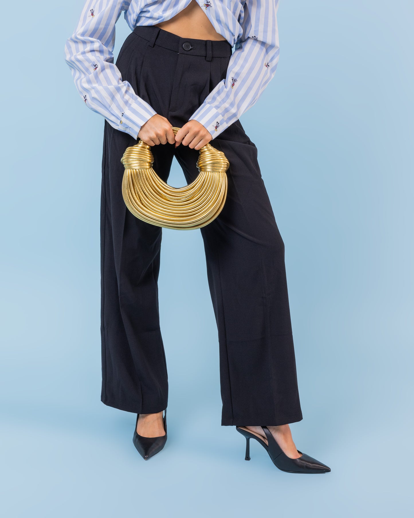 Calça Tailored Chic