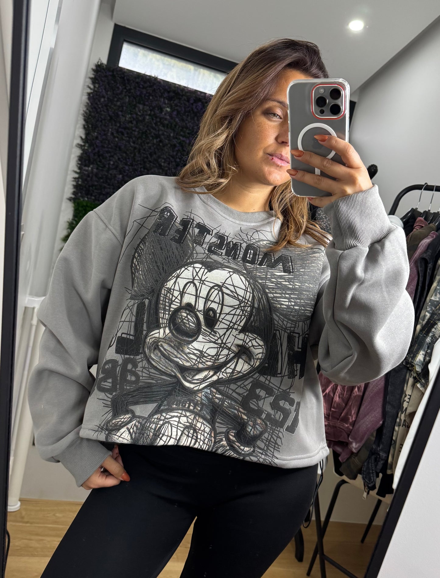 Sweatshirt “Hello Monster”
