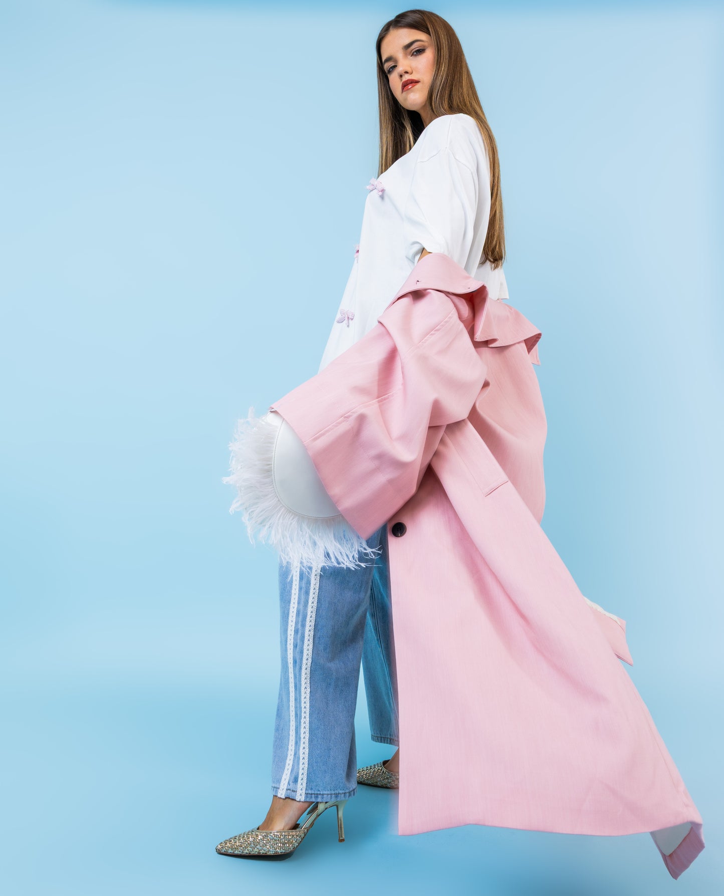 Calça Romance em Denim