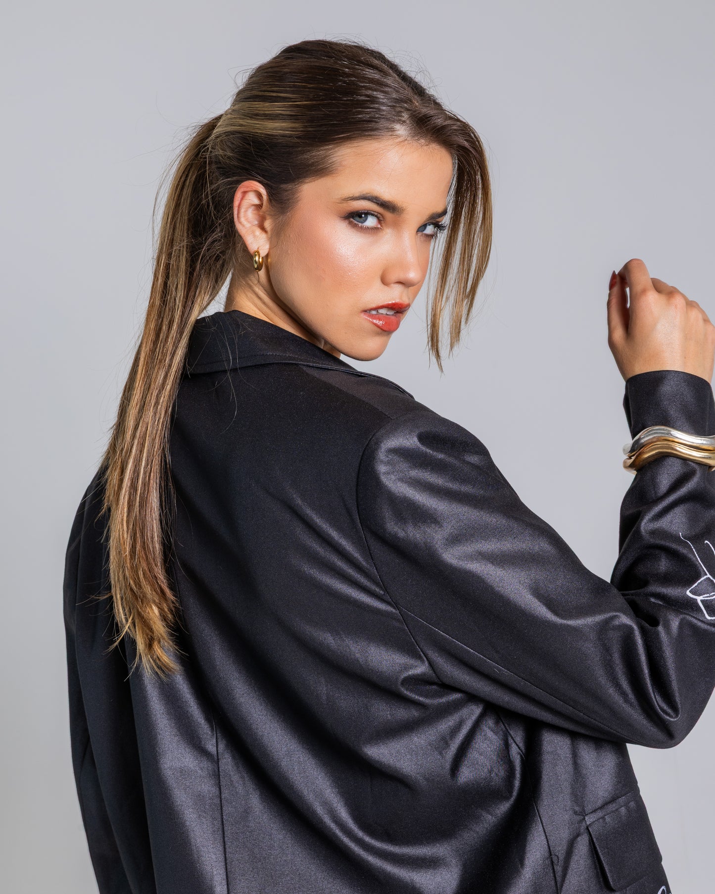 Blazer Statement Shine