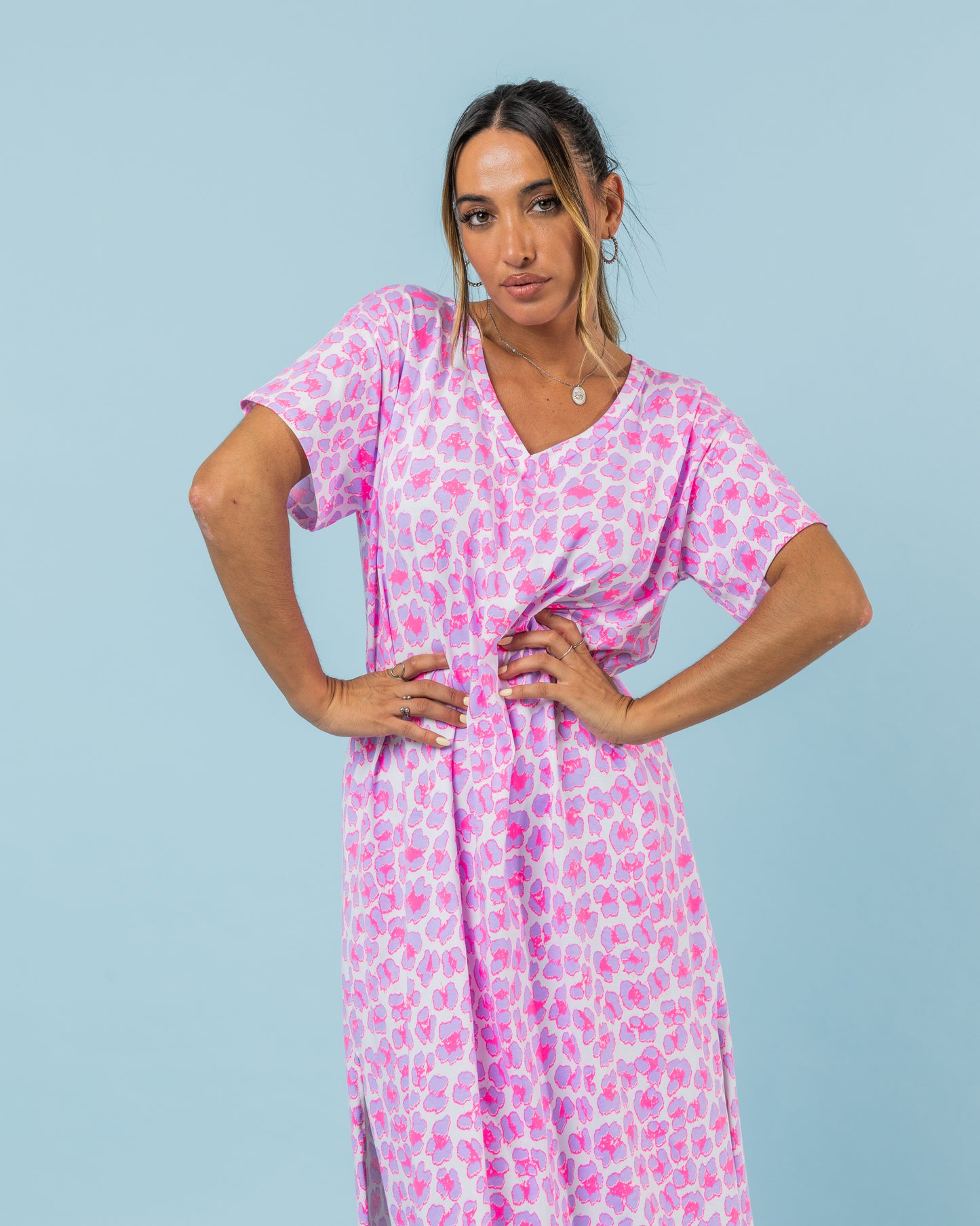 Vestido Neon Safari