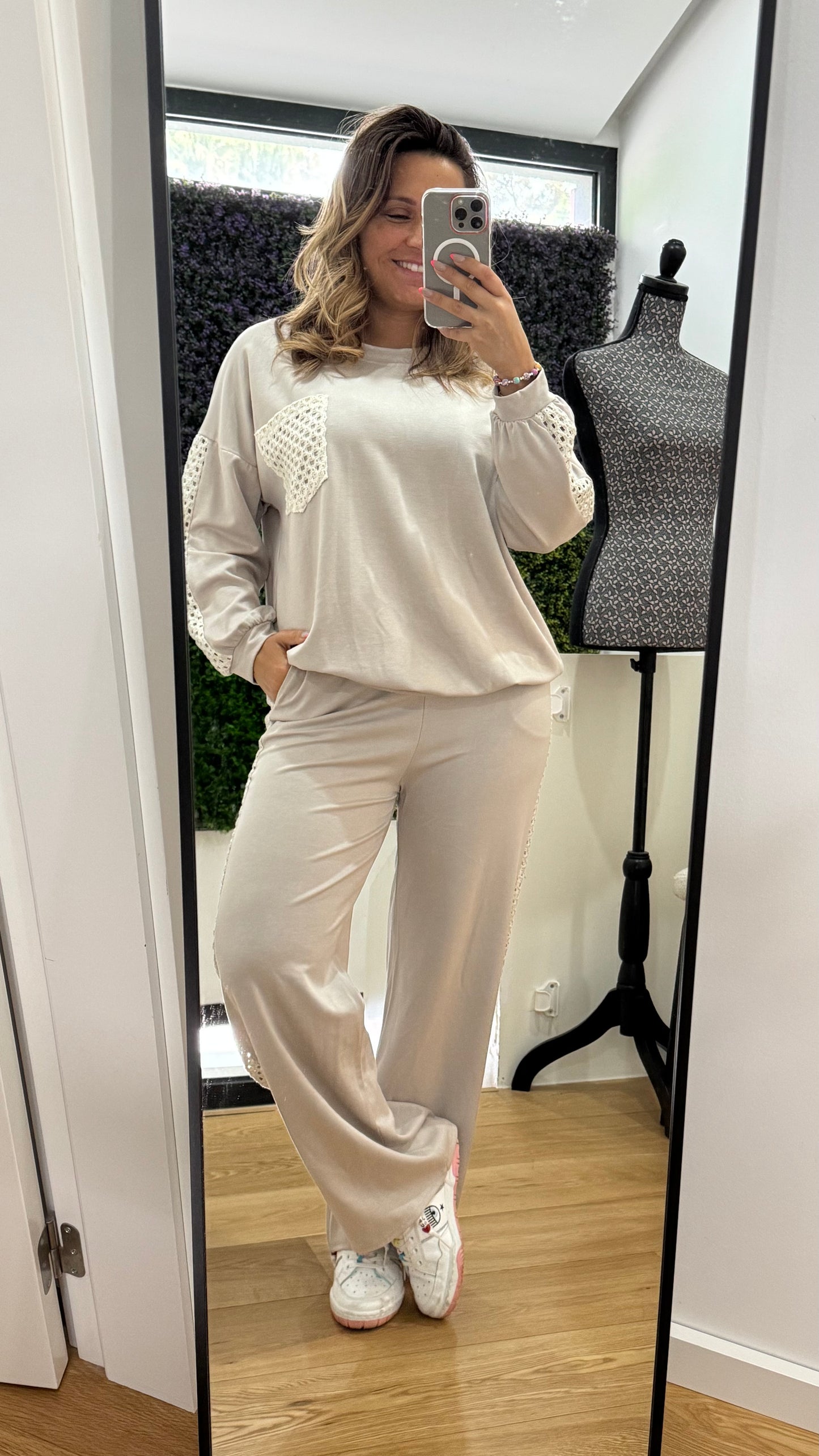 Conjunto Crochet Chic