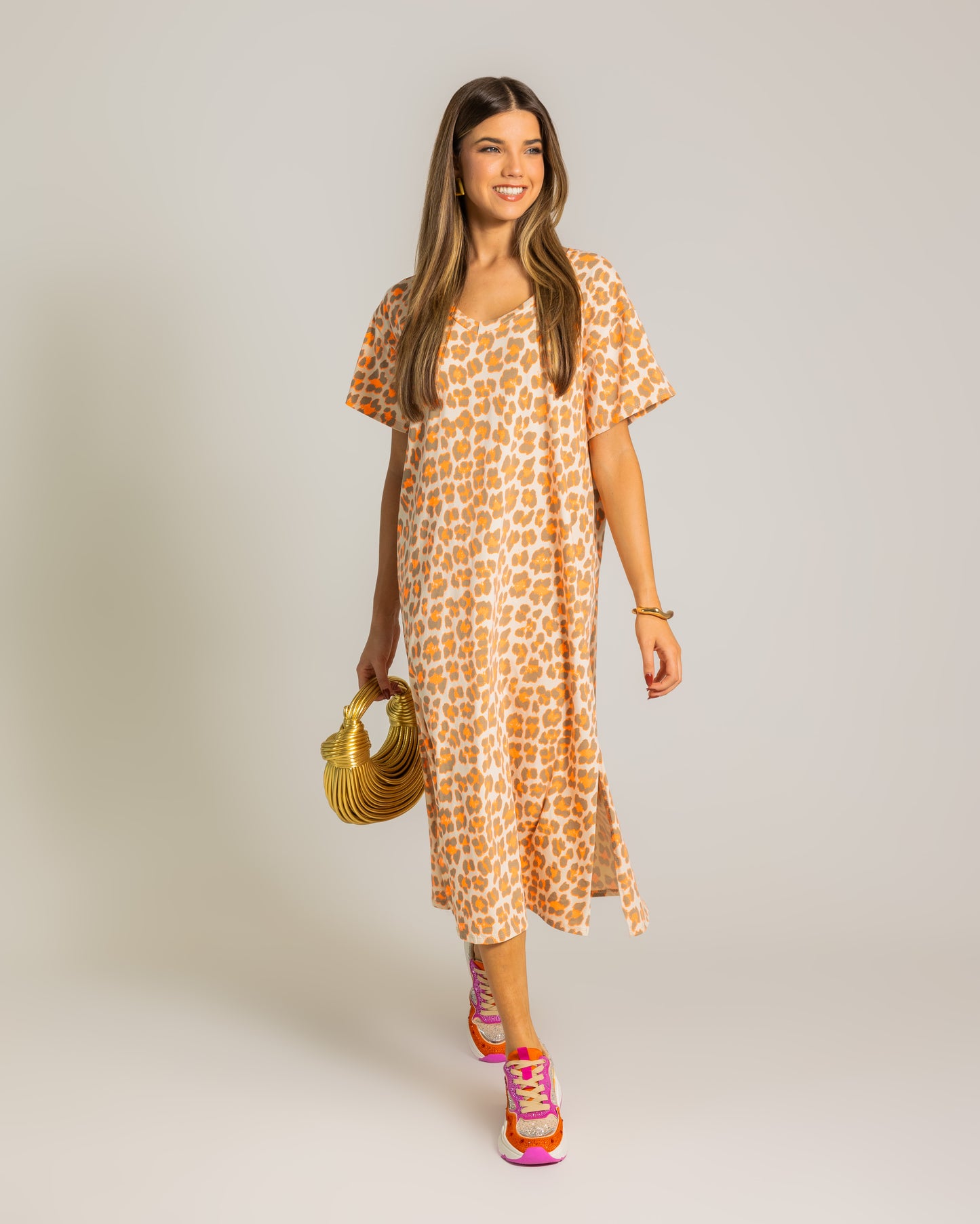 Vestido Neon Safari
