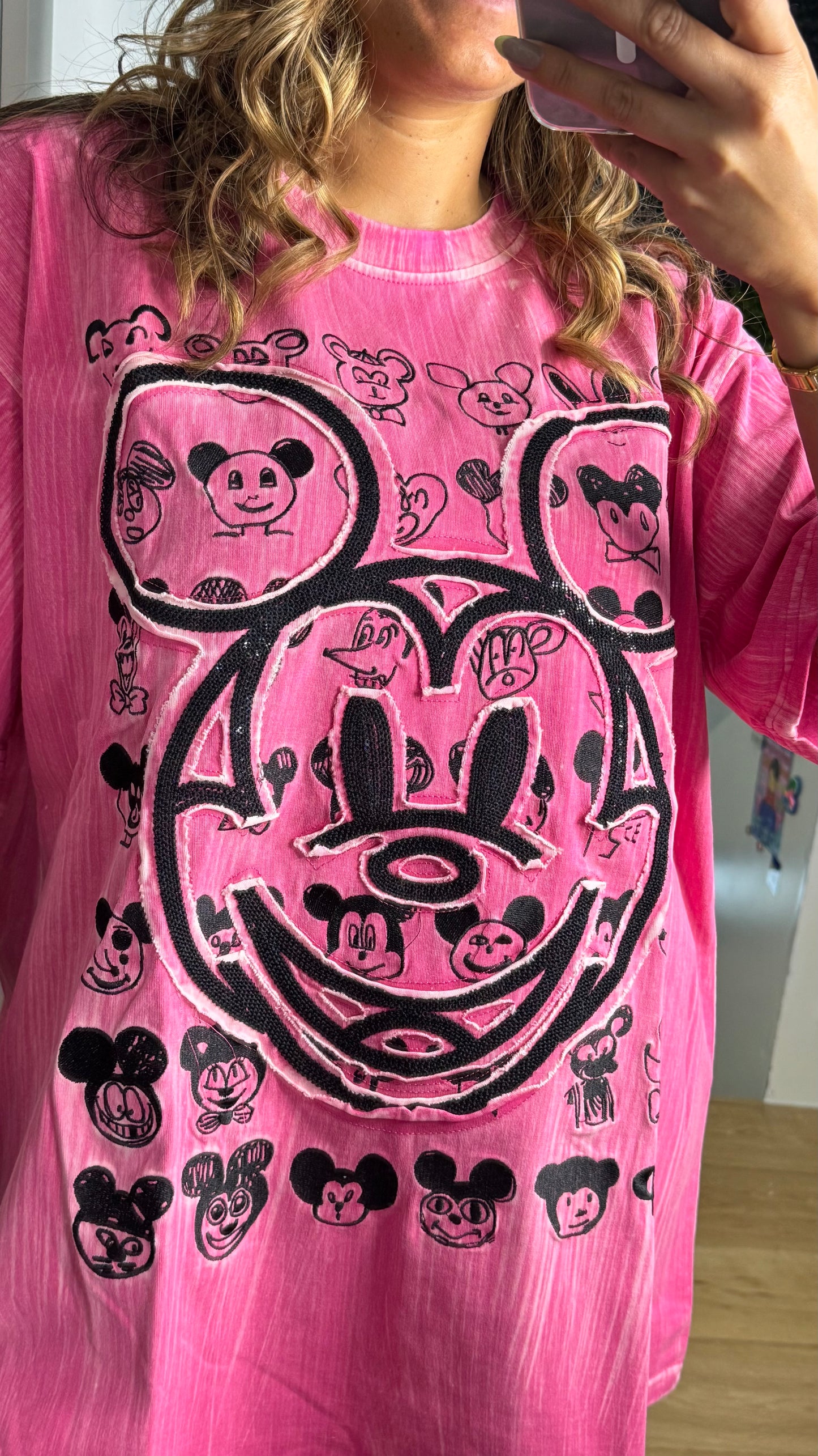 T-shirt Mickey Graffiti