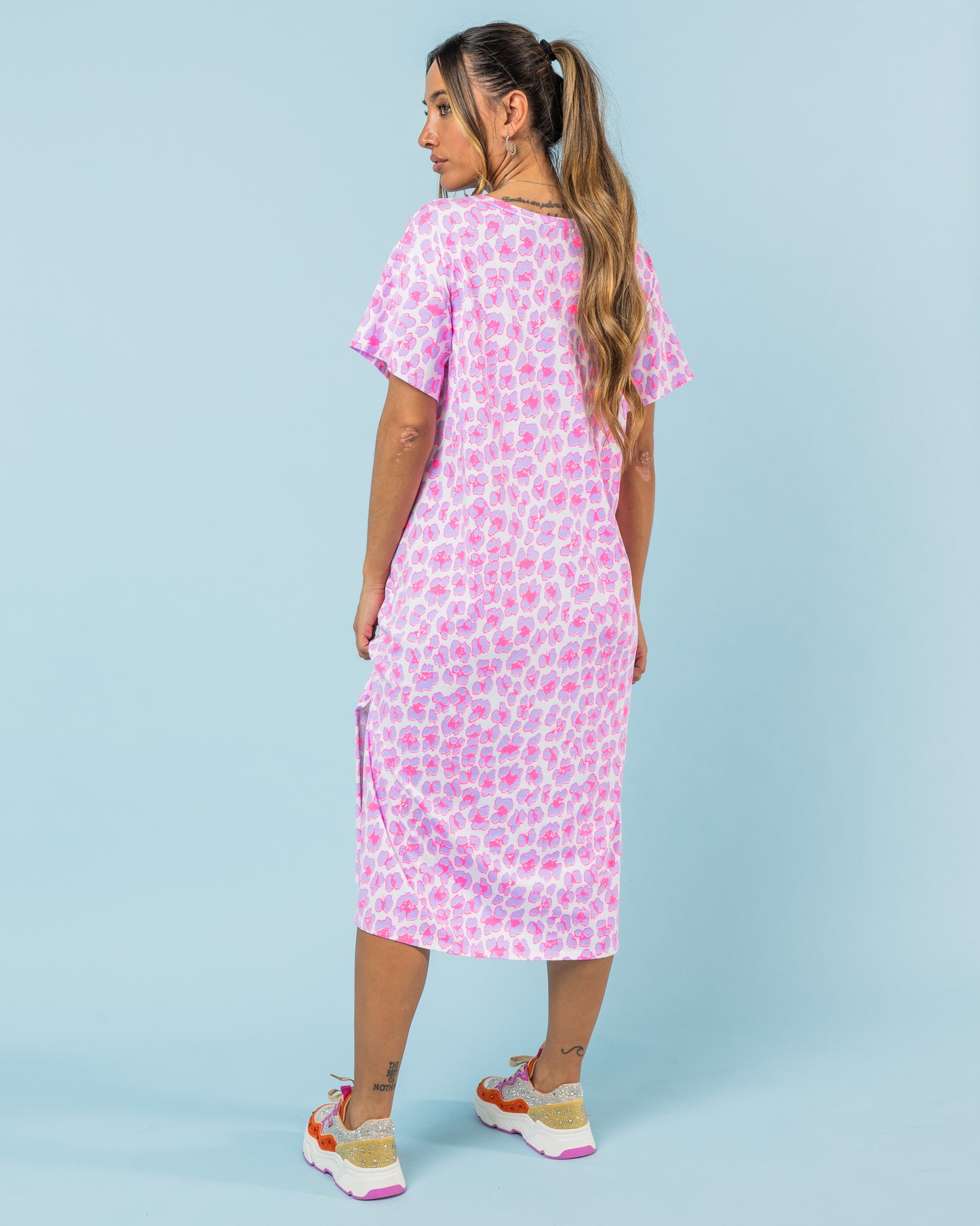 Vestido Neon Safari