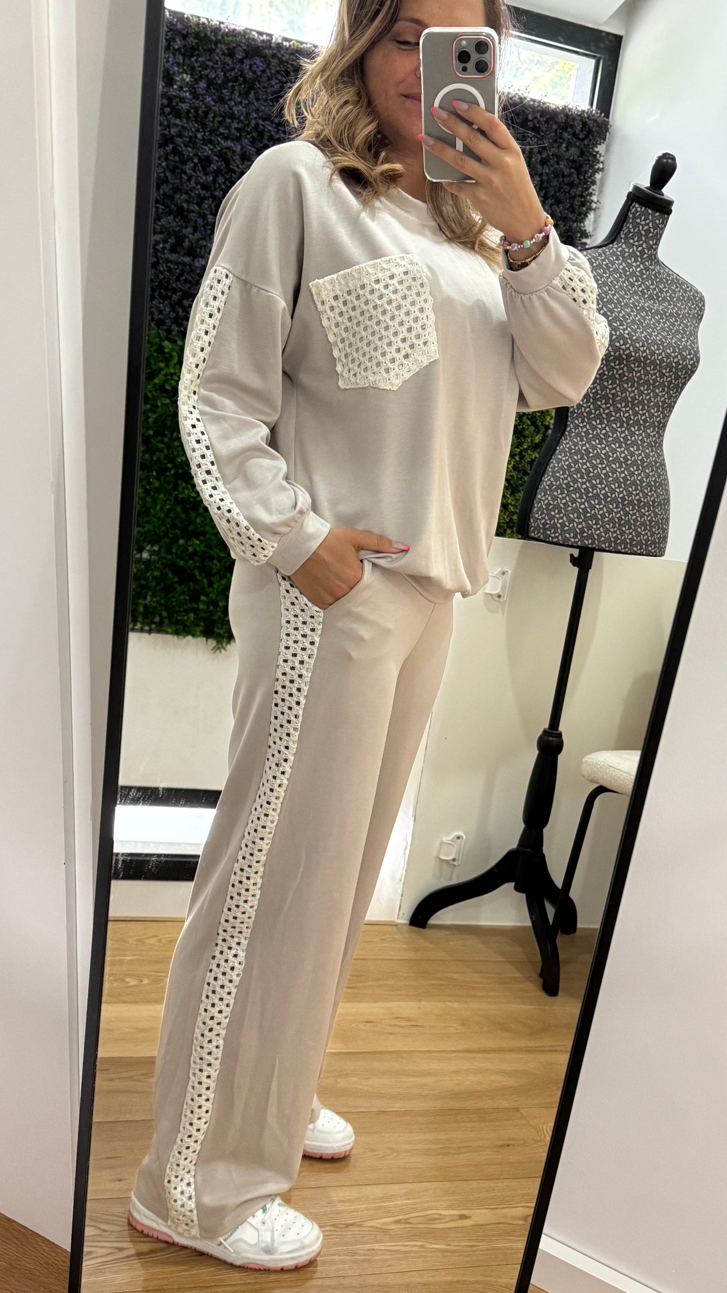 Conjunto Crochet Chic