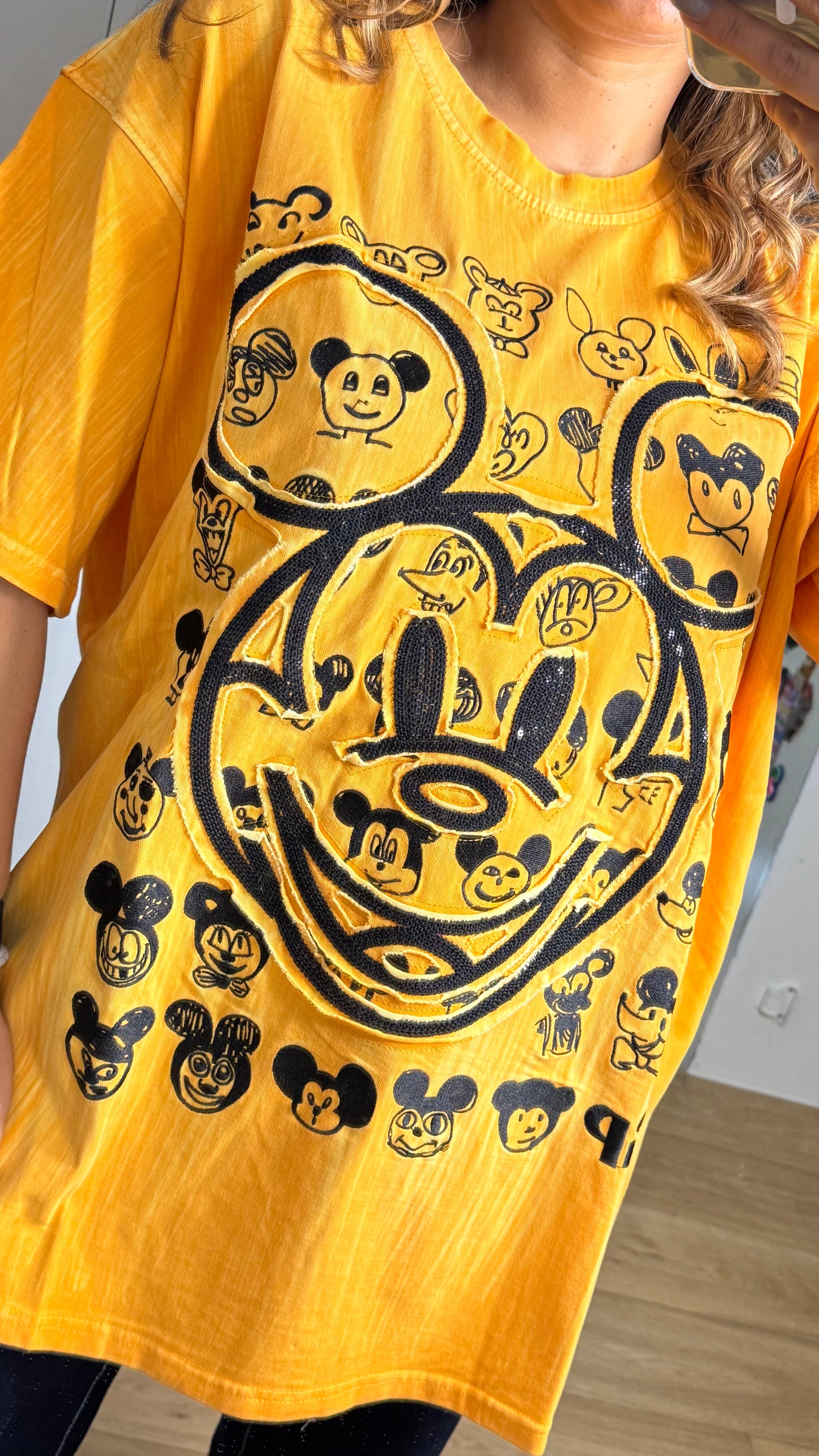 T-shirt Mickey Graffiti