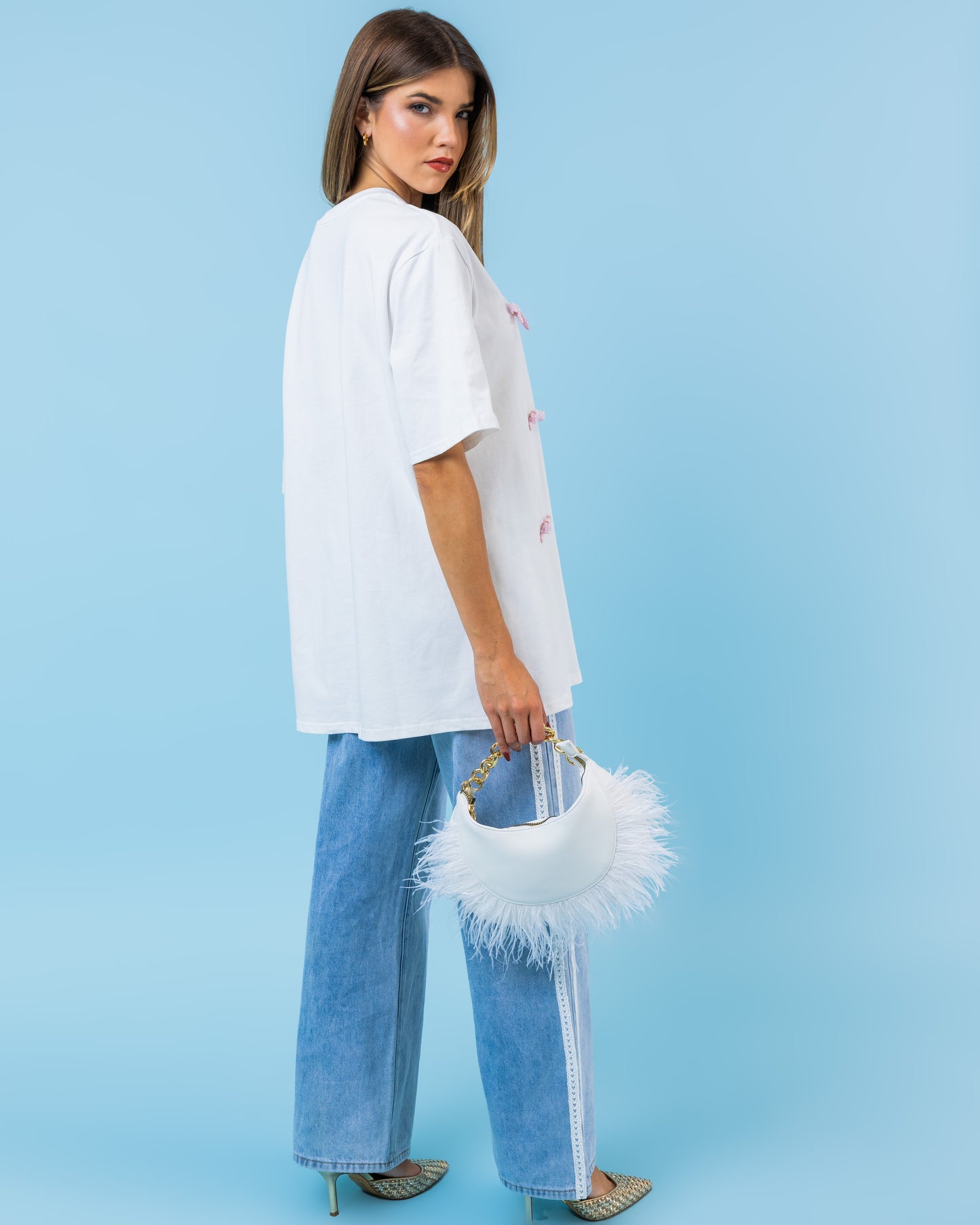 Calça Romance em Denim
