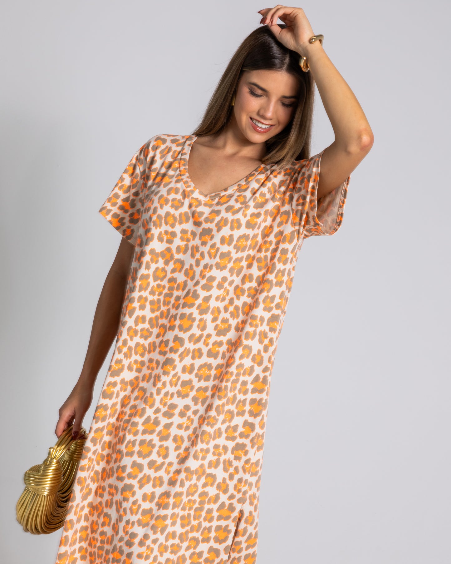 Vestido Neon Safari