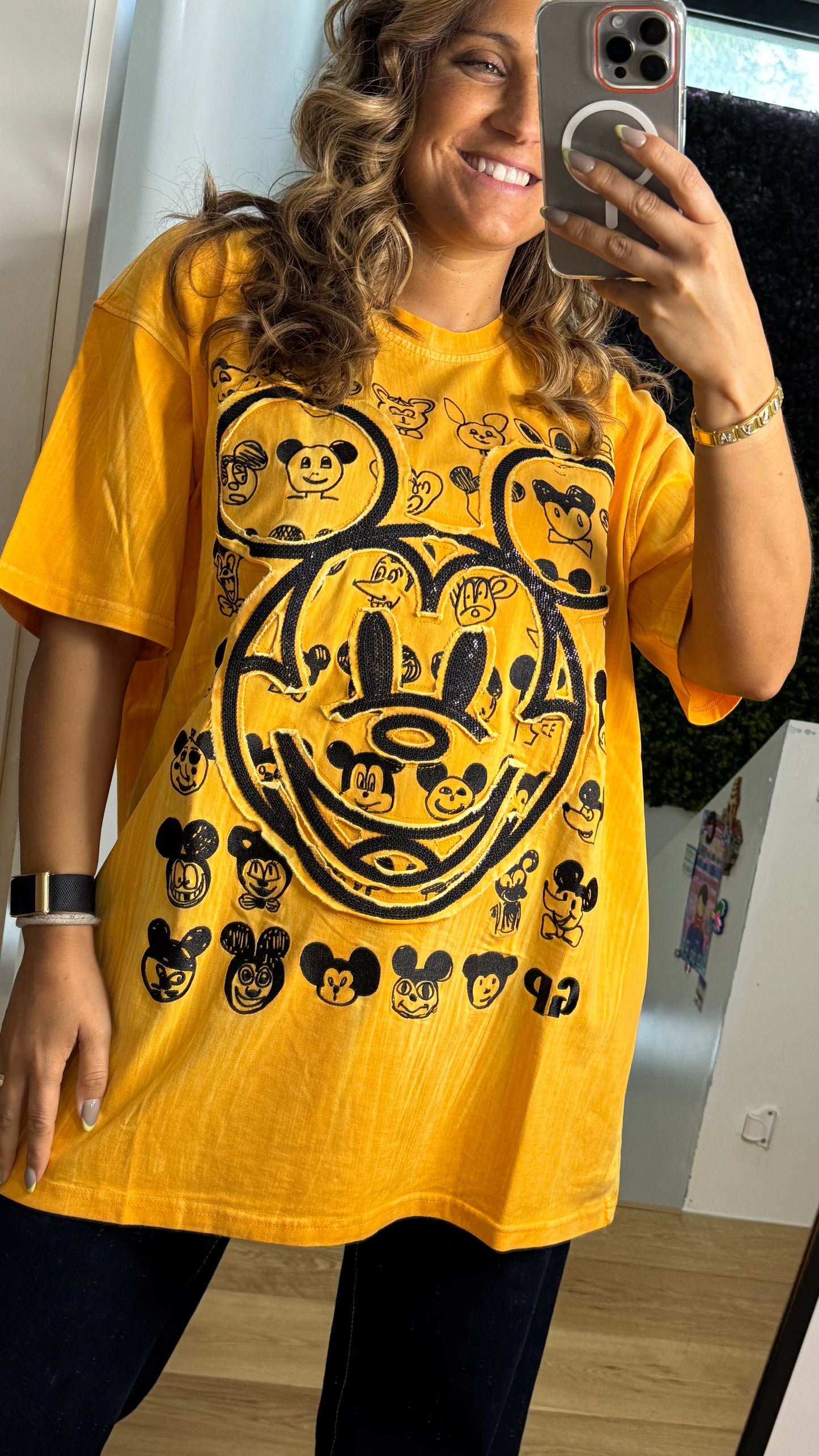 T-shirt Mickey Graffiti