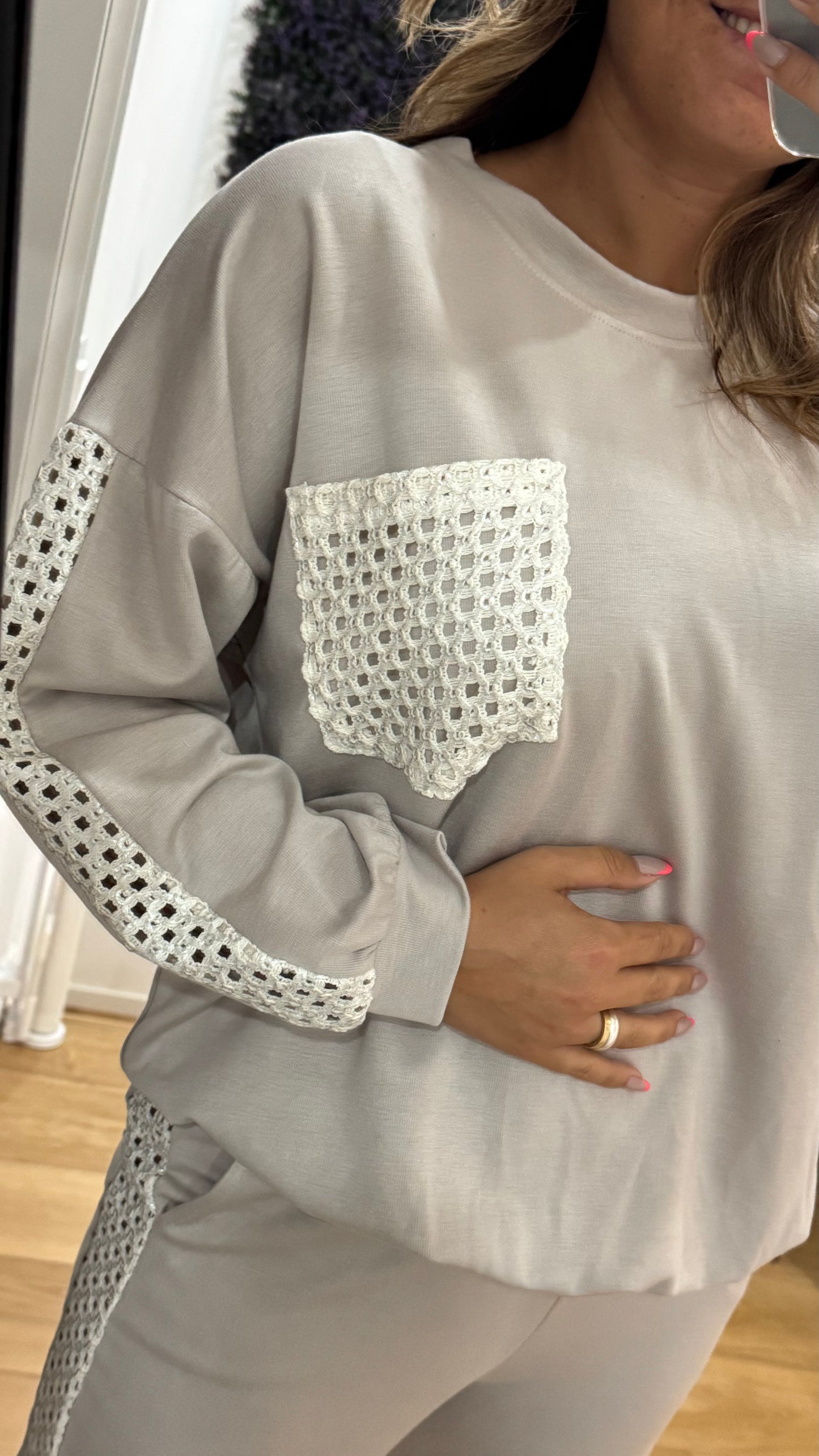 Conjunto Crochet Chic