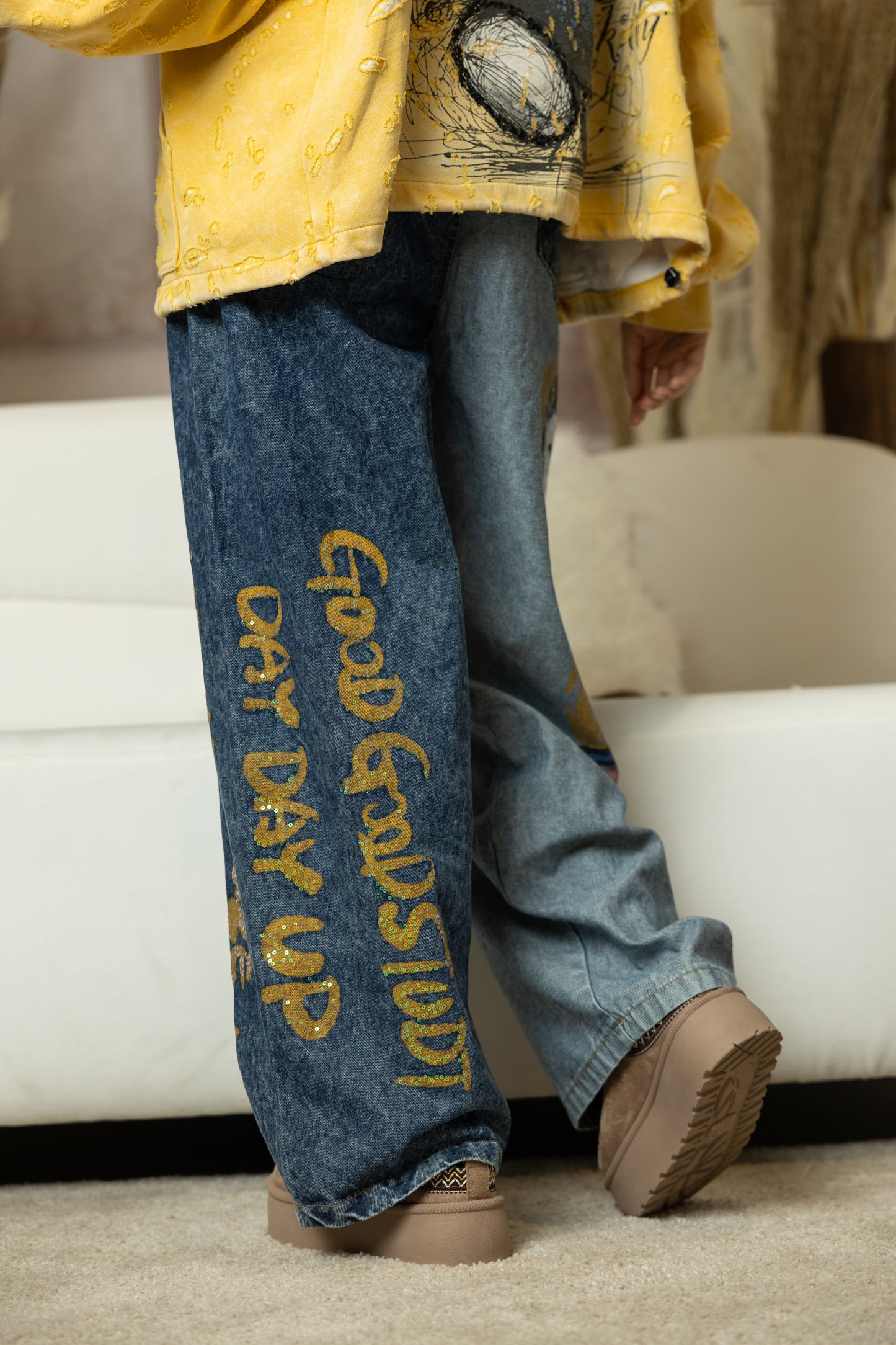 Jardineiras Denim Kitty Sparkle