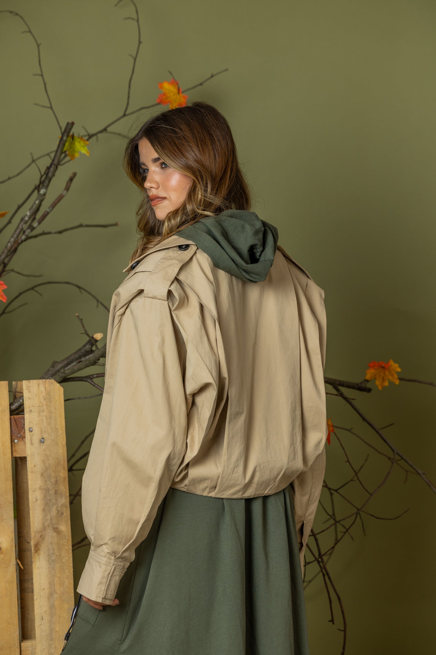 Casaco Trench Courte