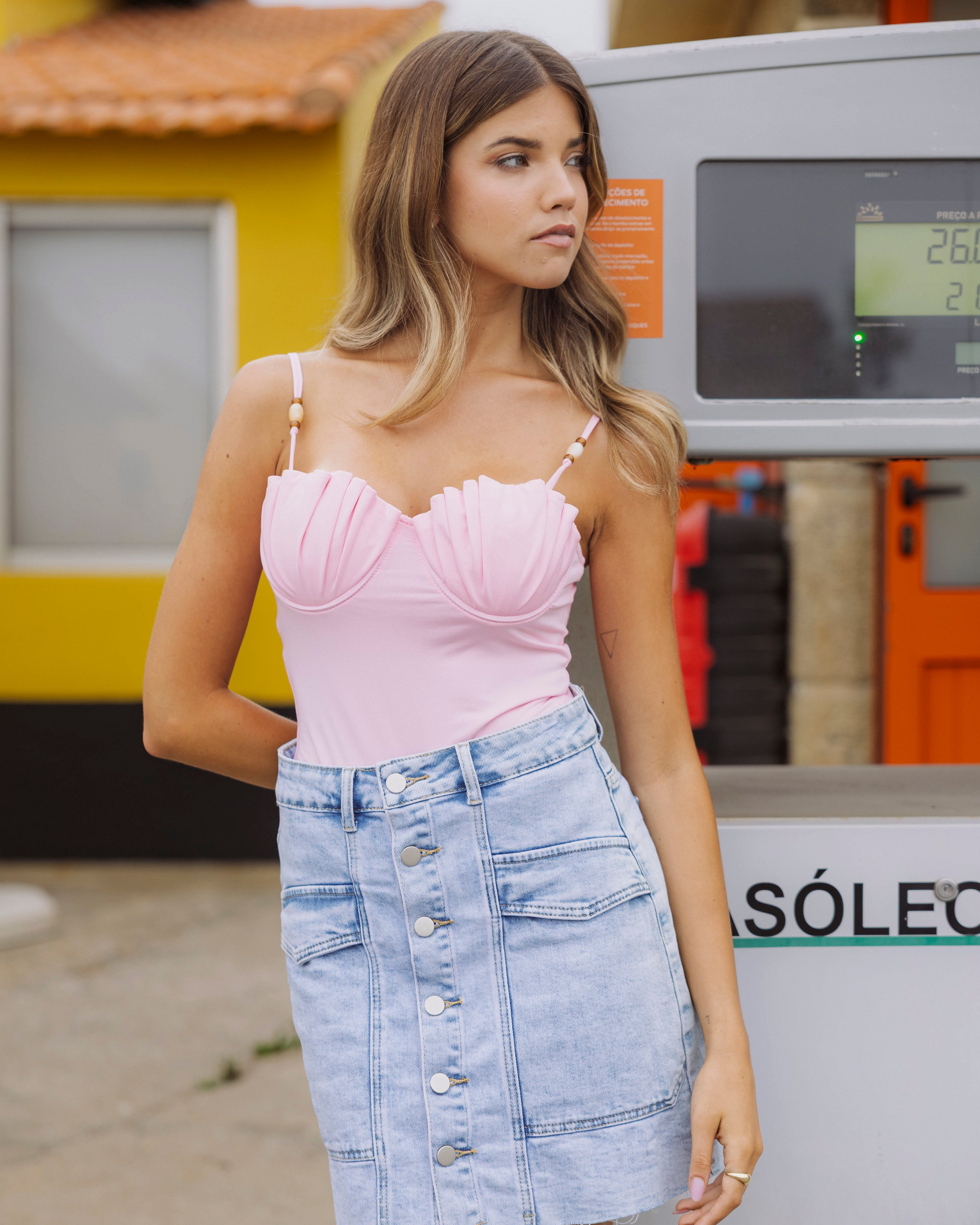 Saia Jeans