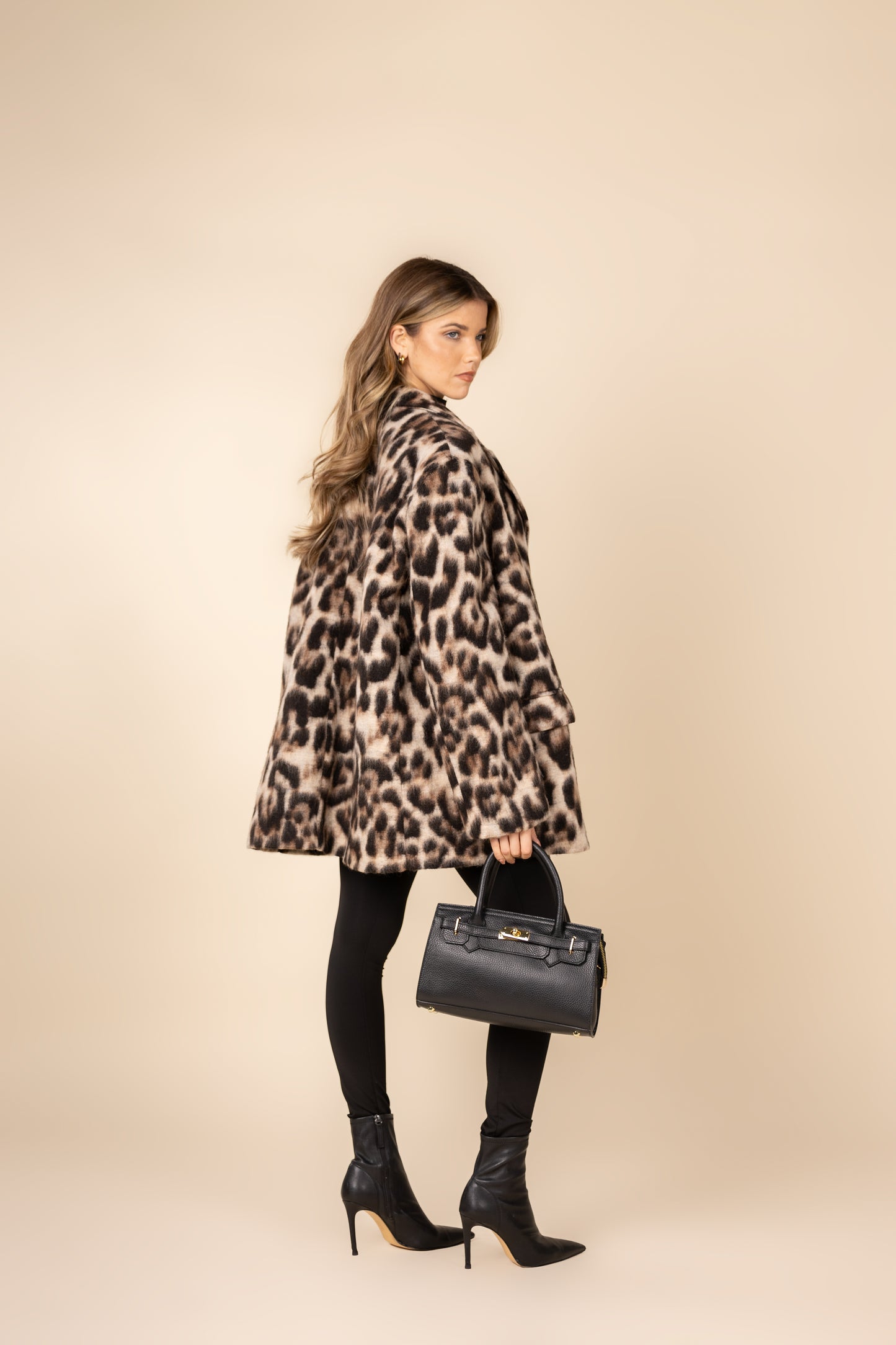 Leopard Oversized Blazer