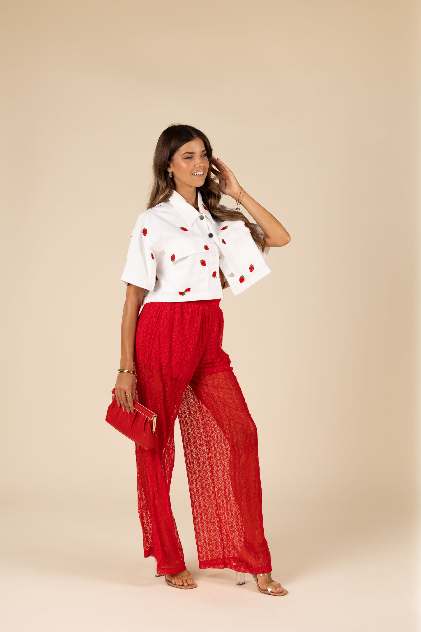 Guipura Pants