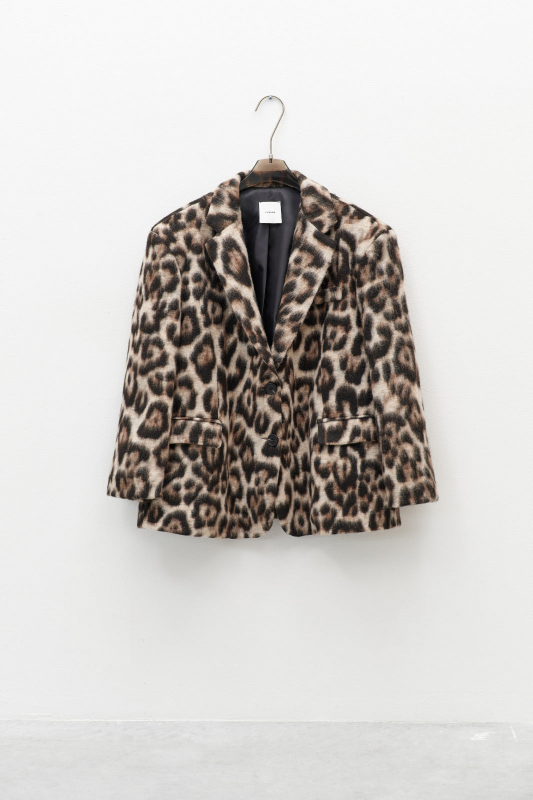 Leopard Oversized Blazer