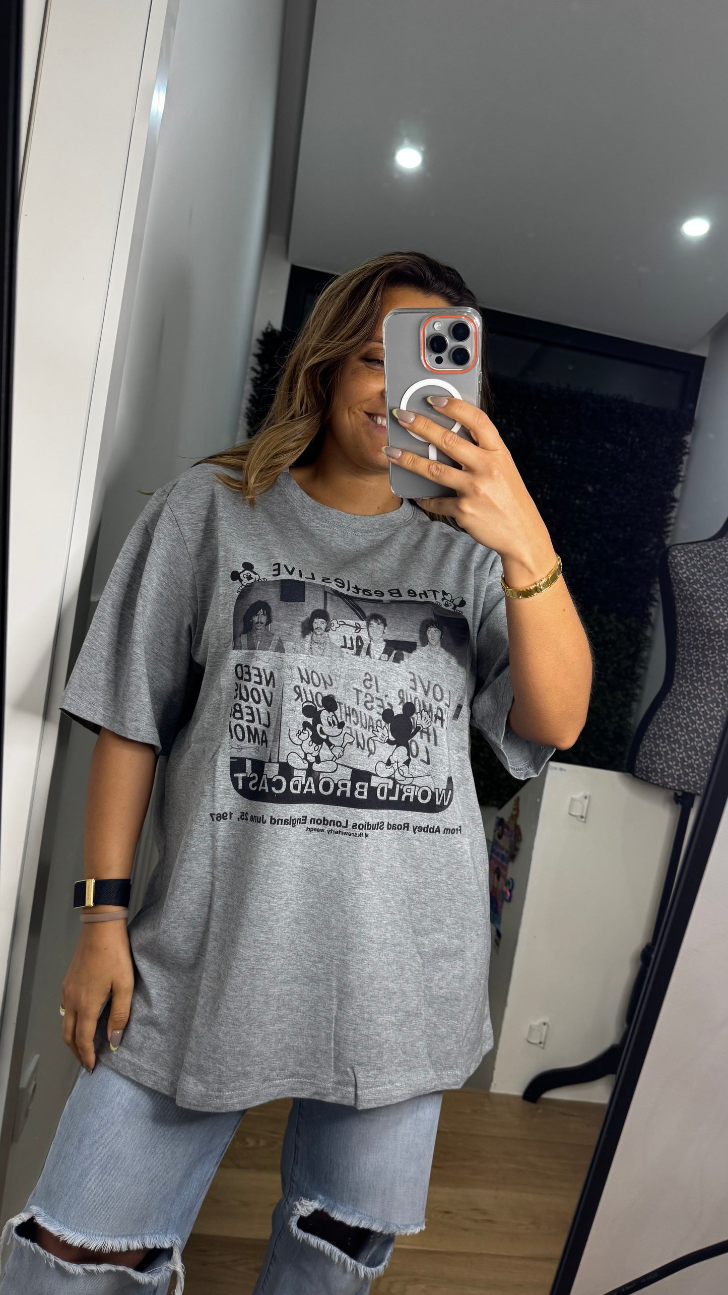 T-shirt Beatles x Mickey