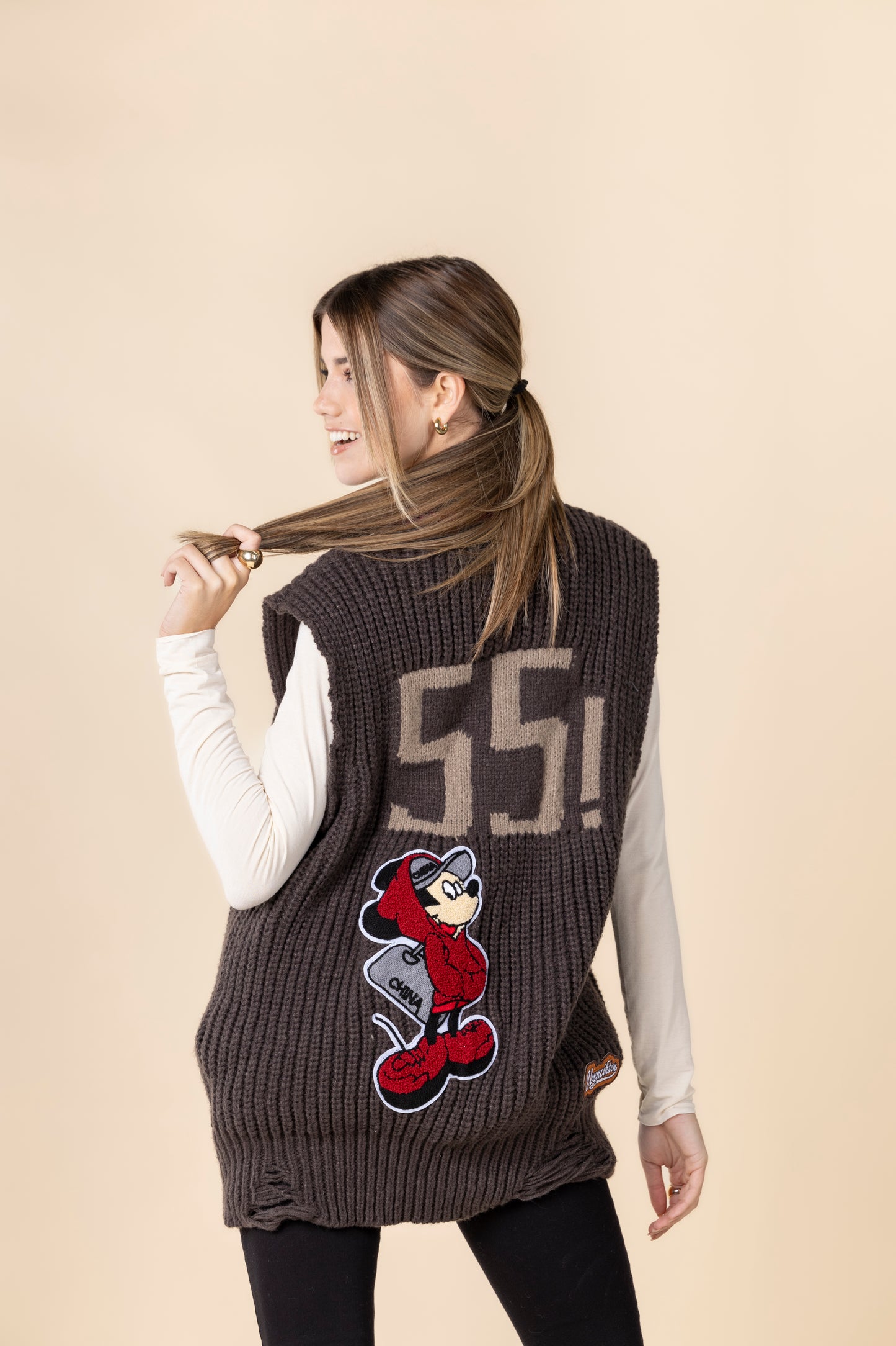 Mickey Knit Vest