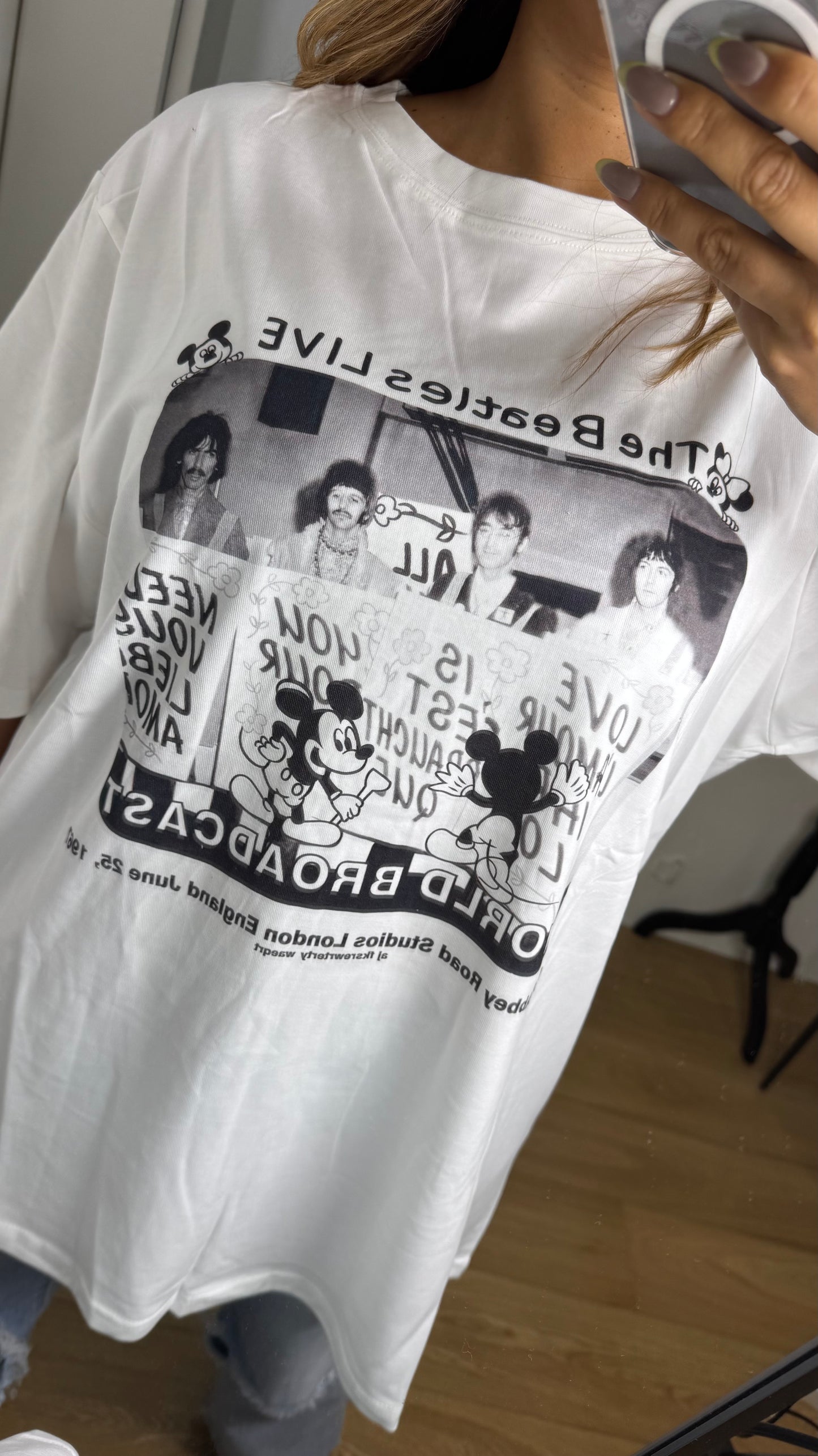 T-shirt Beatles x Mickey