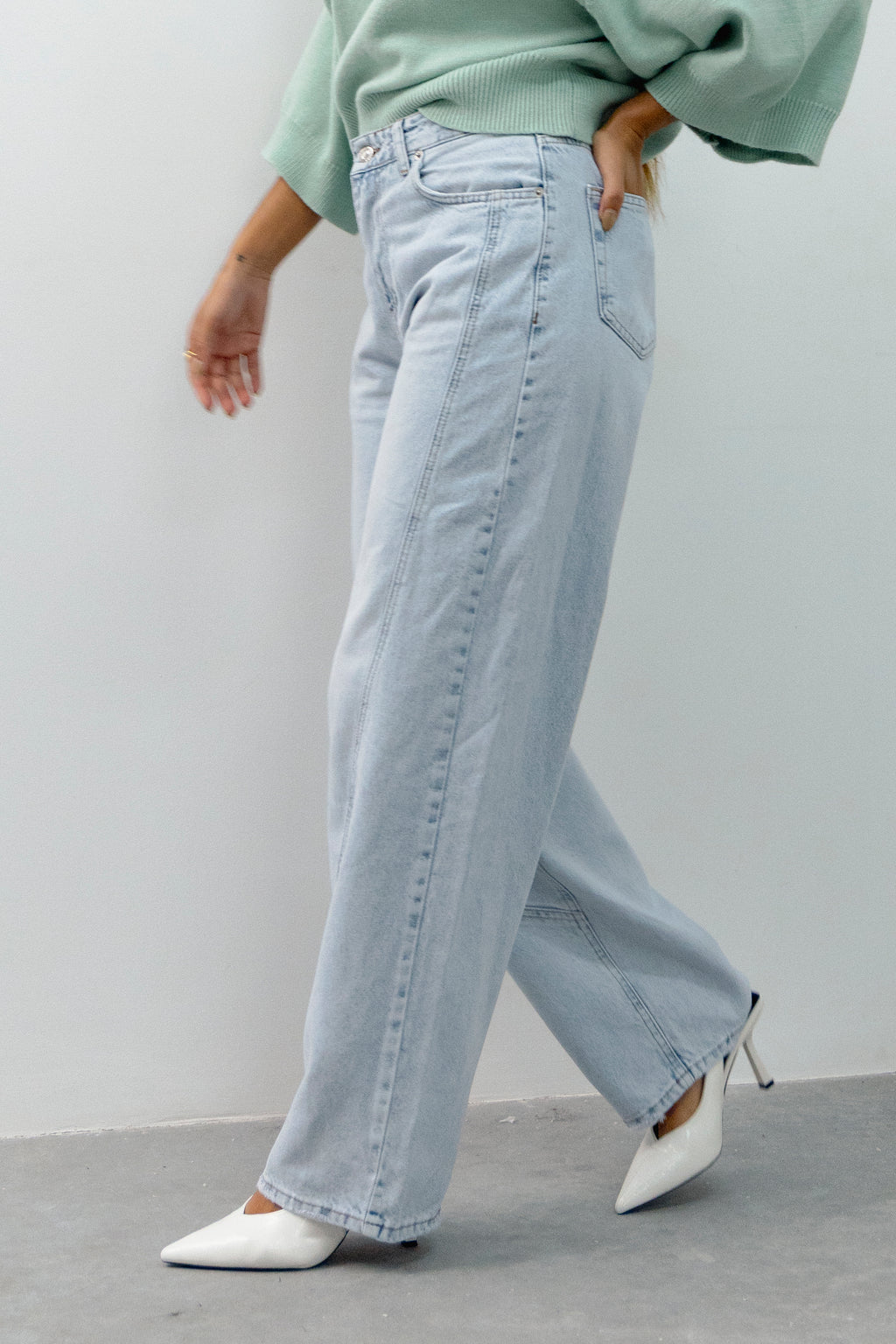 Calça Denim Atelier
