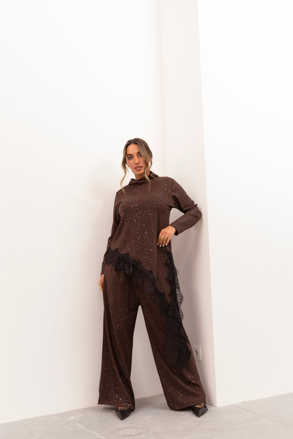 Conjunto Luxury Sparkle & Lace
