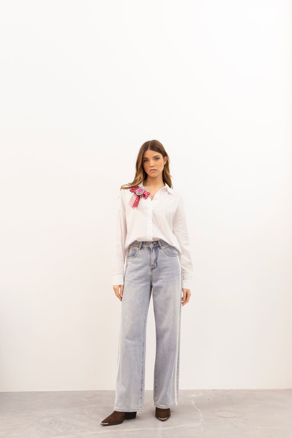 Calça Romance em Denim