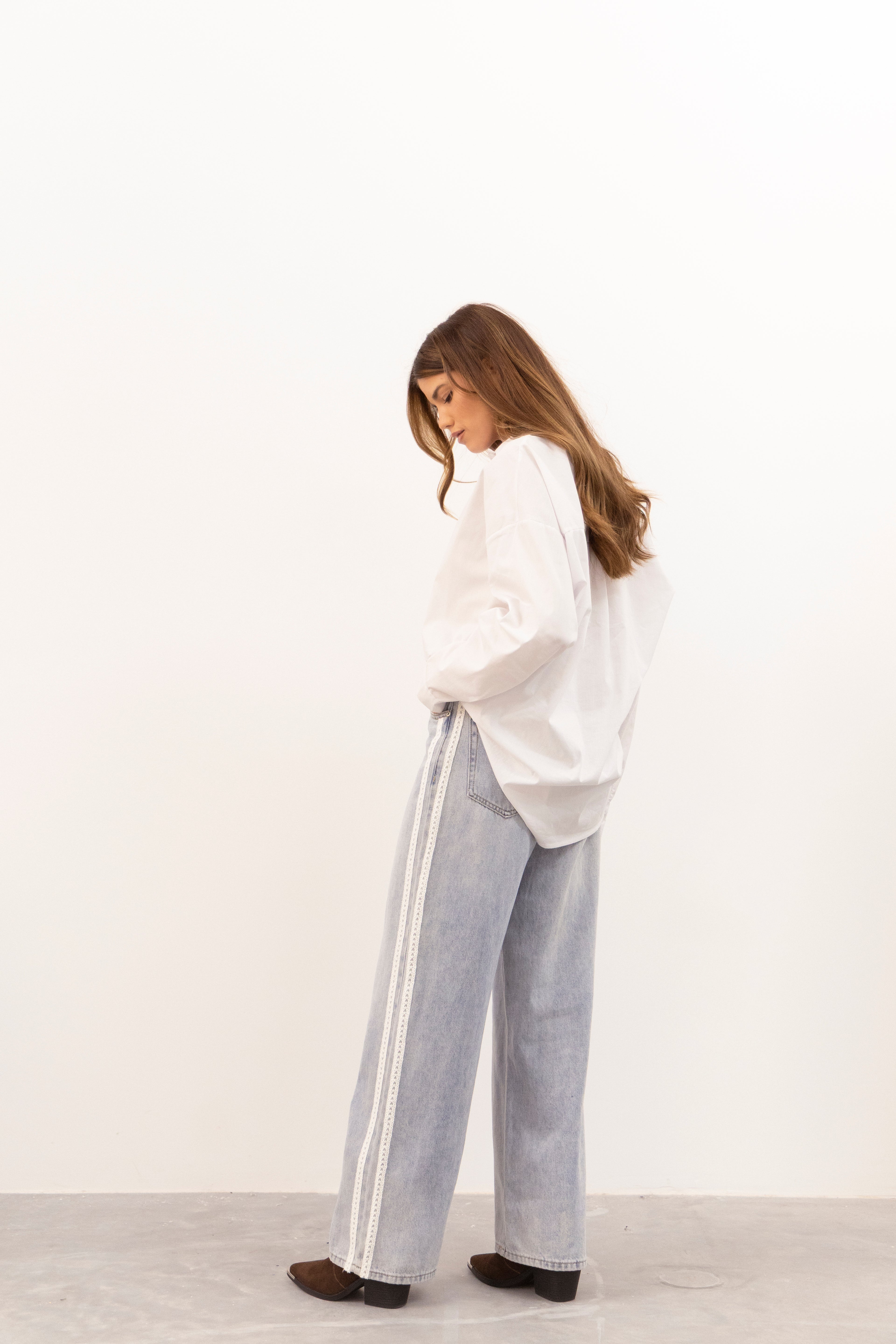 Calça Romance em Denim