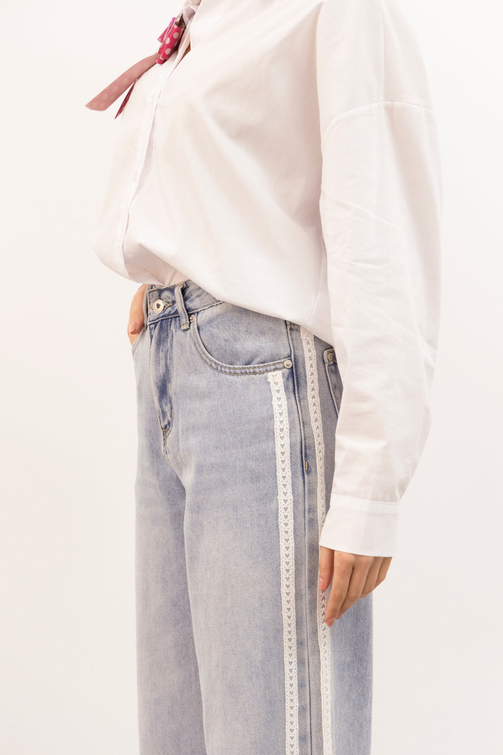 Calça Romance em Denim