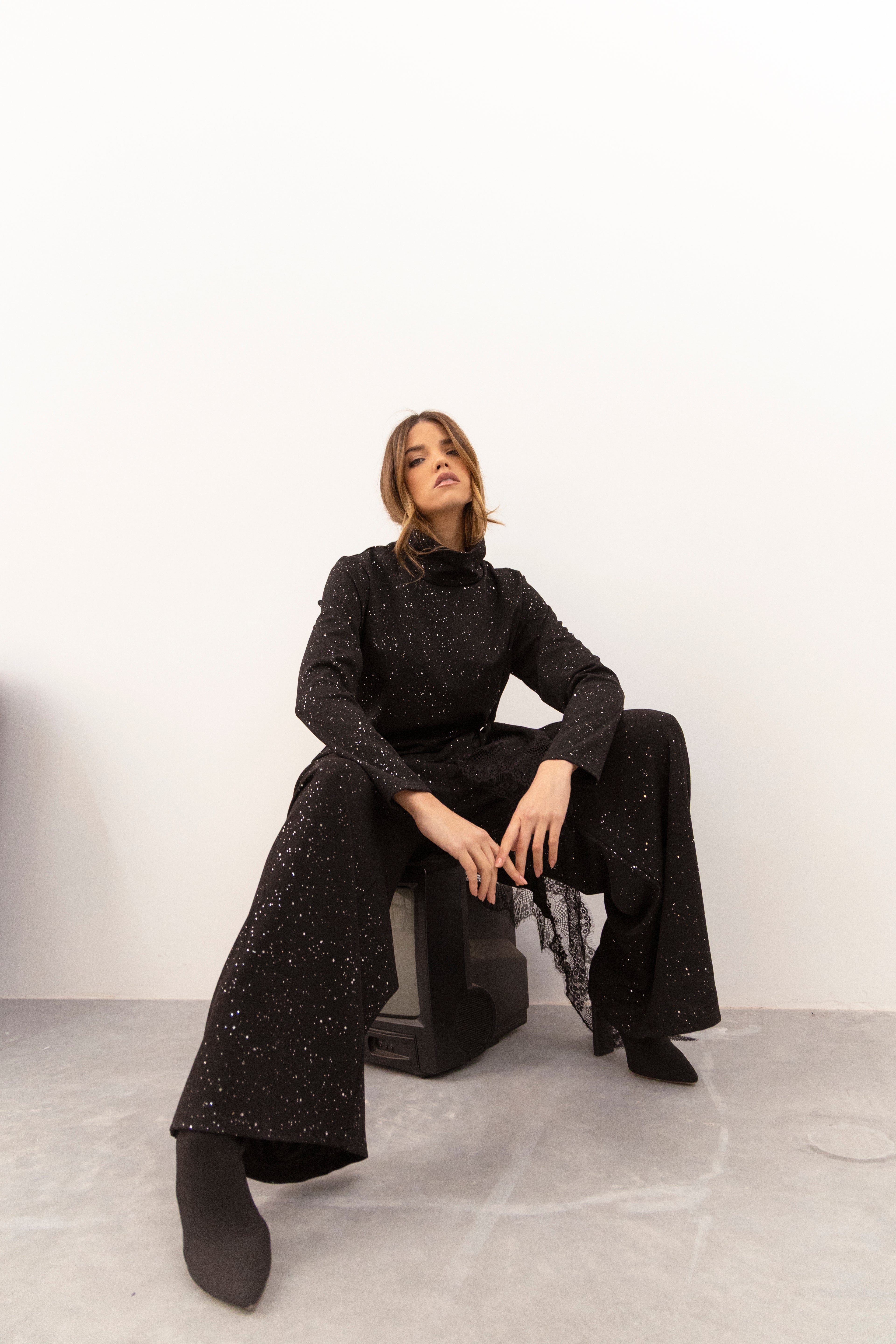 Conjunto Luxury Sparkle & Lace