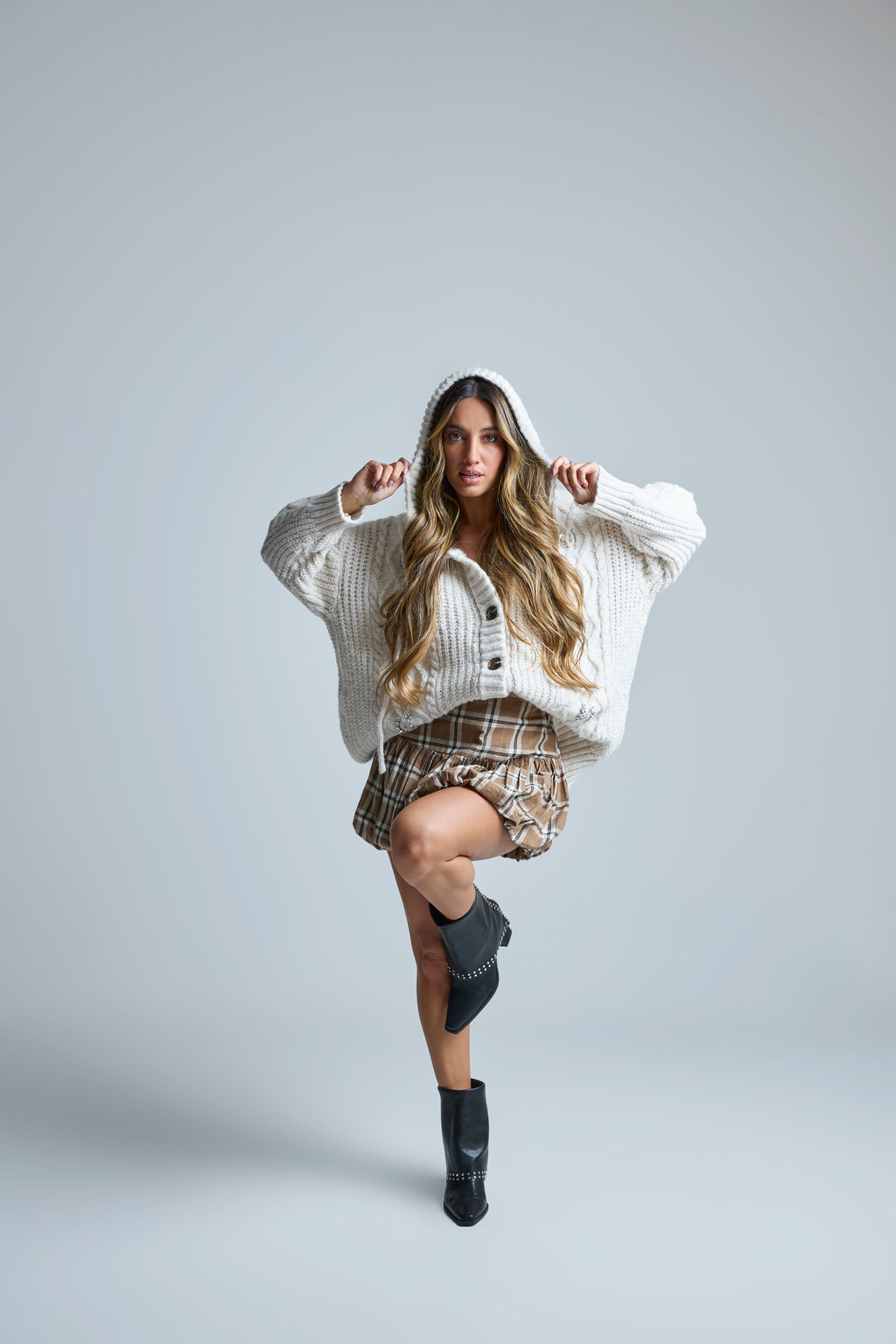 Plaid Mini Skirt