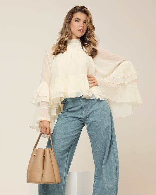 Blusa Aurora Babados