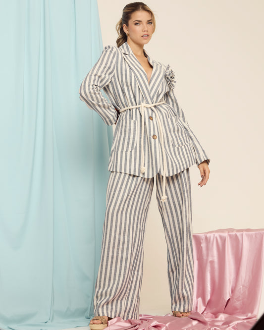 Conjunto Listrado Riviera