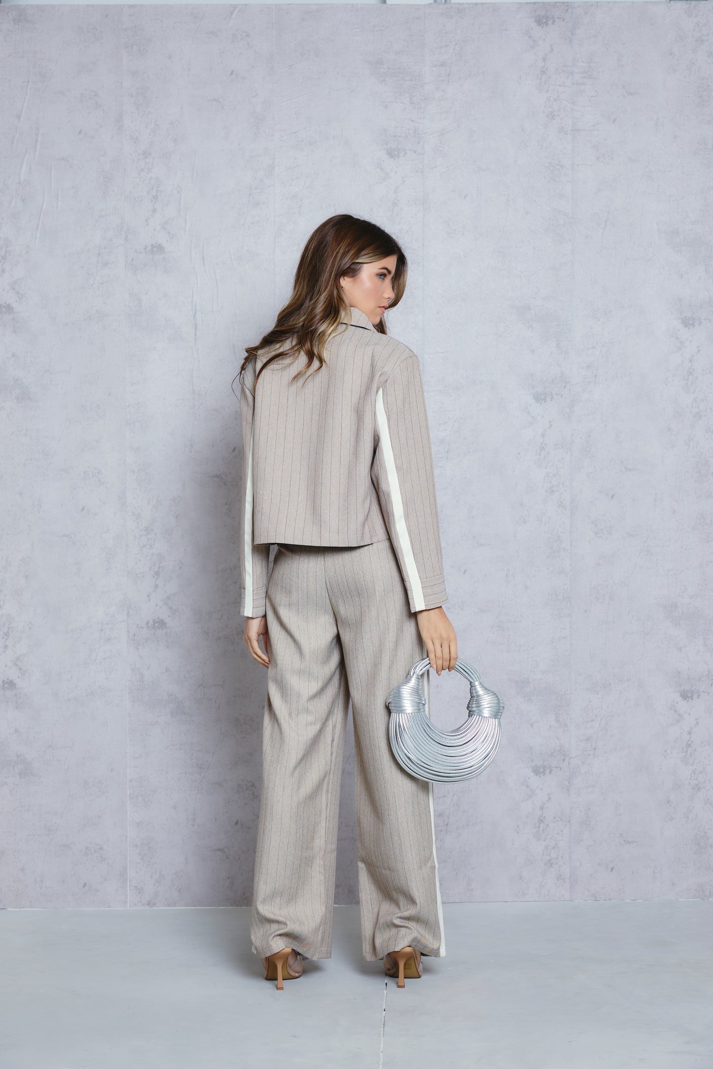 Conjunto Elegance Listrado