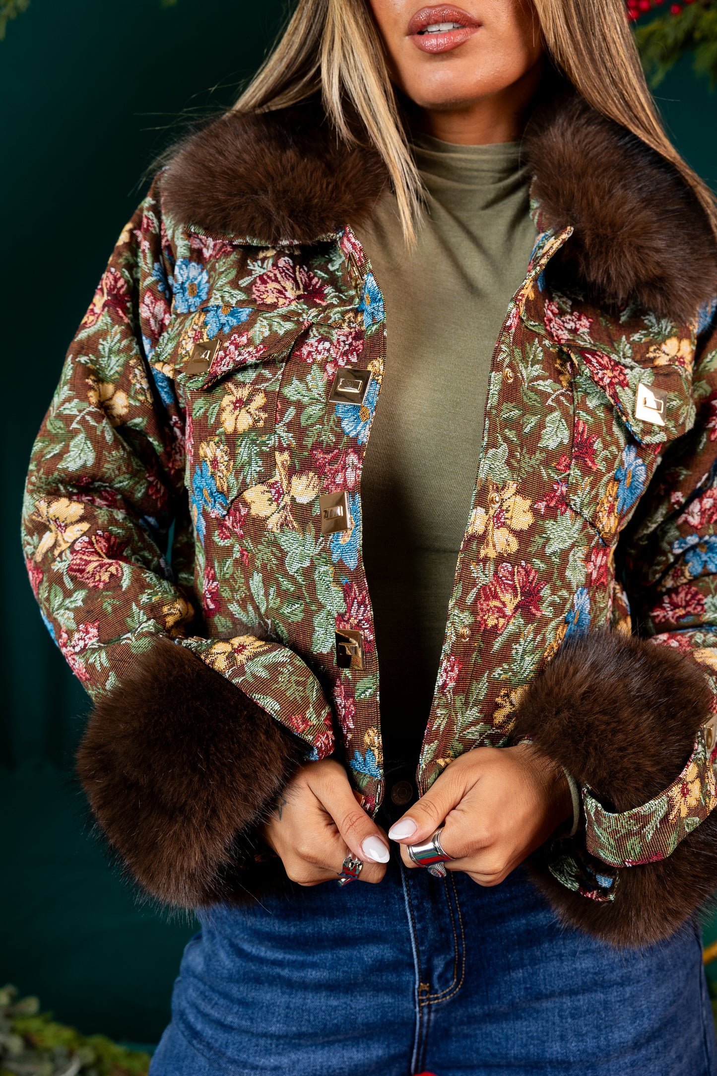 Casaco Garden Couture