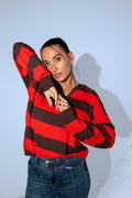 Knit Stripes Polo