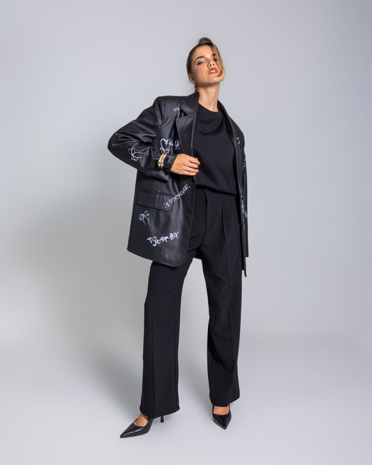 Calça Tailored Chic
