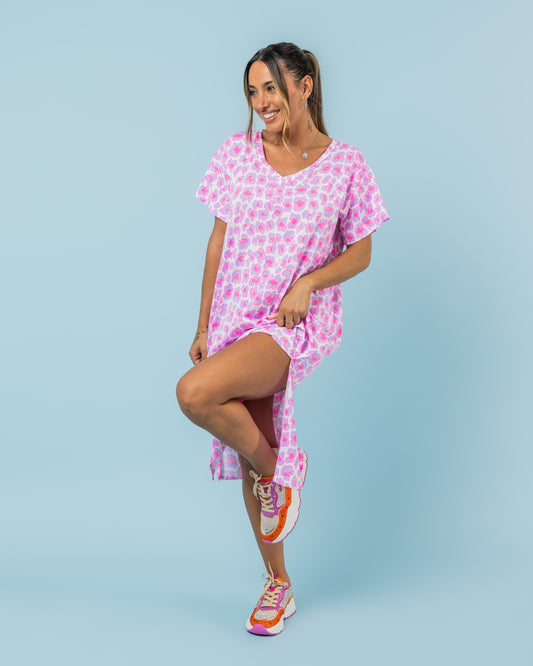 Vestido Neon Safari