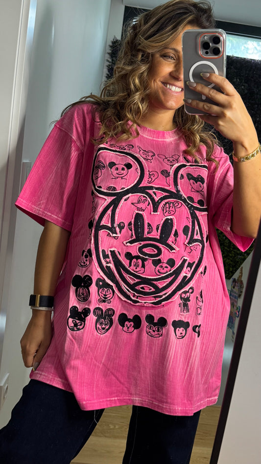 T-shirt Mickey Graffiti