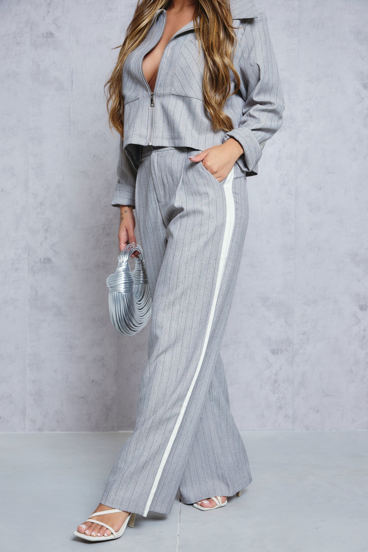 Conjunto Elegance Listrado