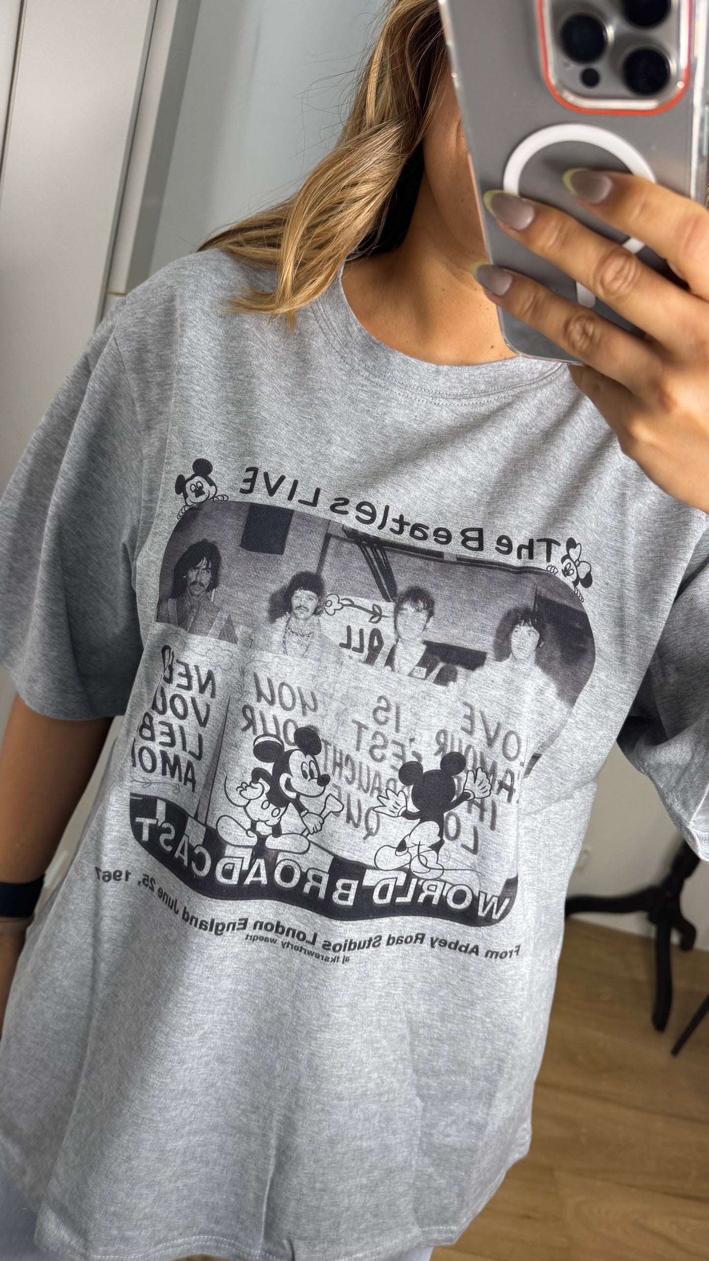 T-shirt Beatles x Mickey