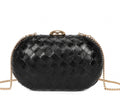 Clutch Noir Intrecciato