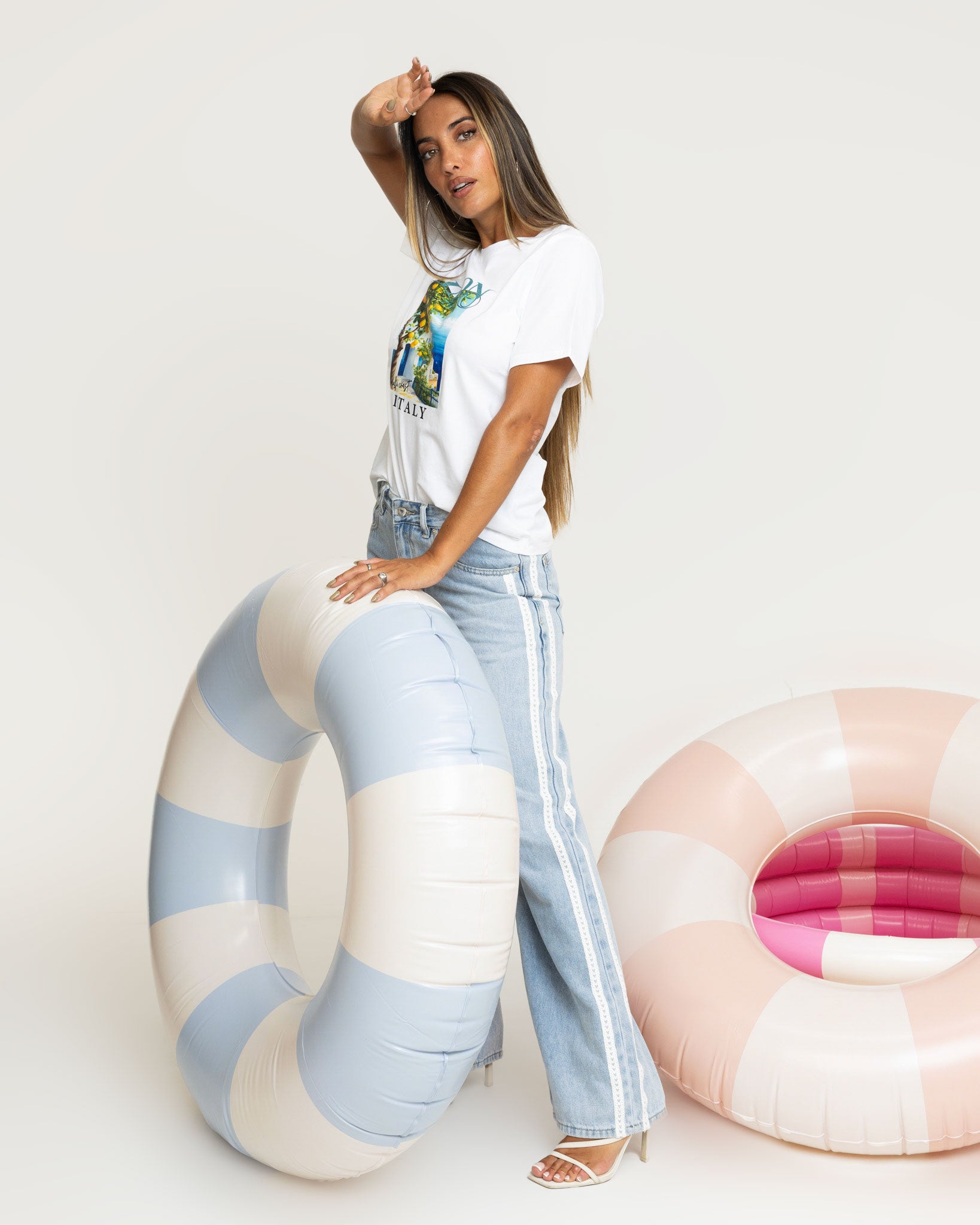 Calça Romance em Denim